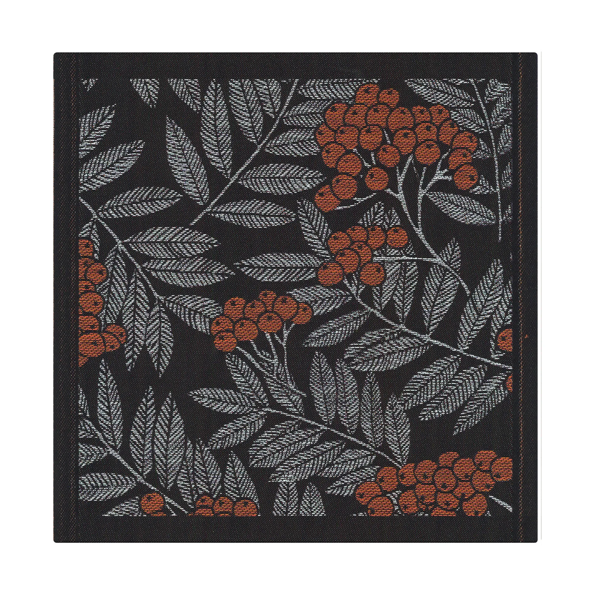 Rönnbärsblad Serviette, 35 x 35cm Ekelund Linneväveri