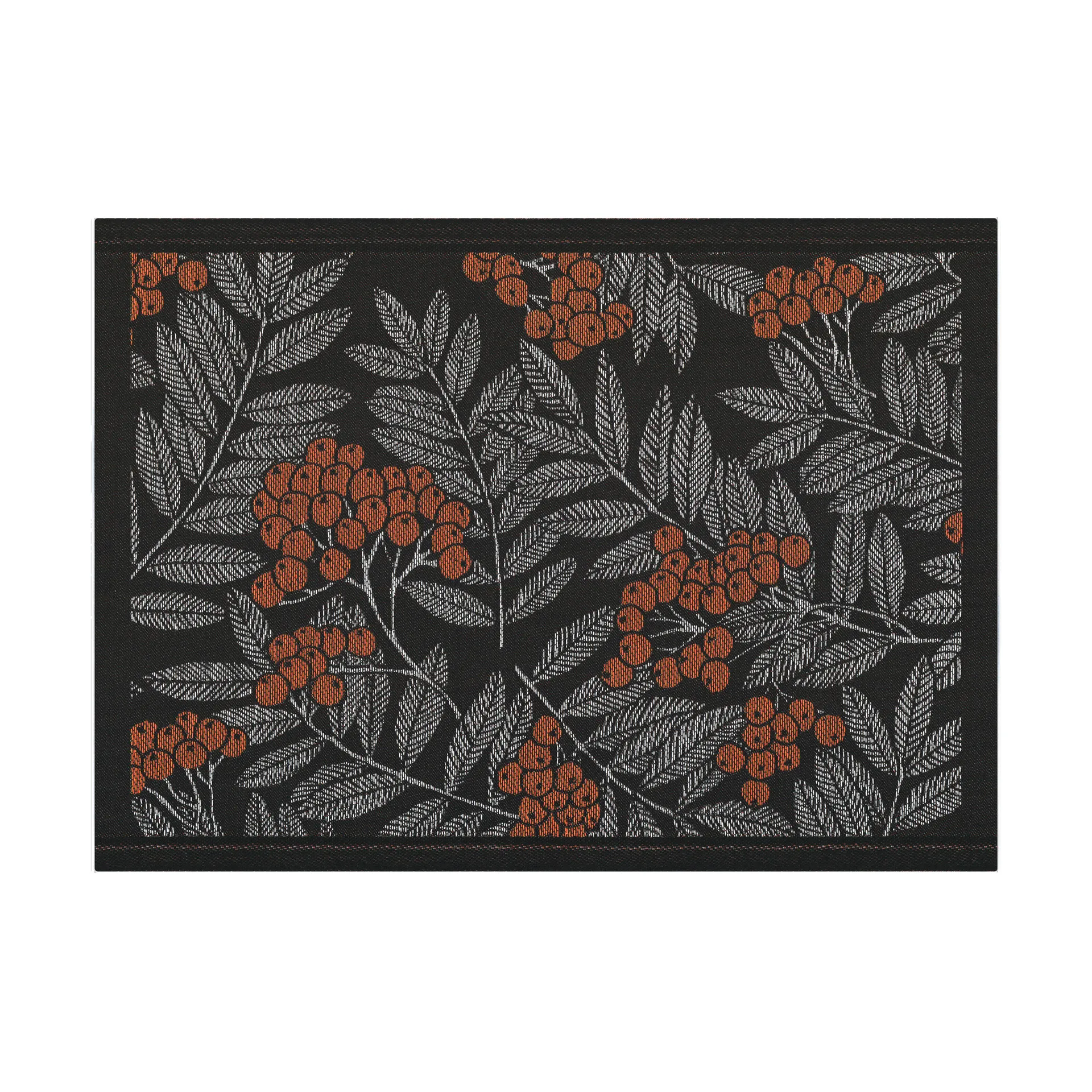 Rönnbärsblad Tischset, 35 x 48cm Ekelund Linneväveri
