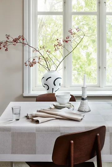 Ruta Tischtuch ungebleicht - 150 x 250cm - Ekelund Linneväveri