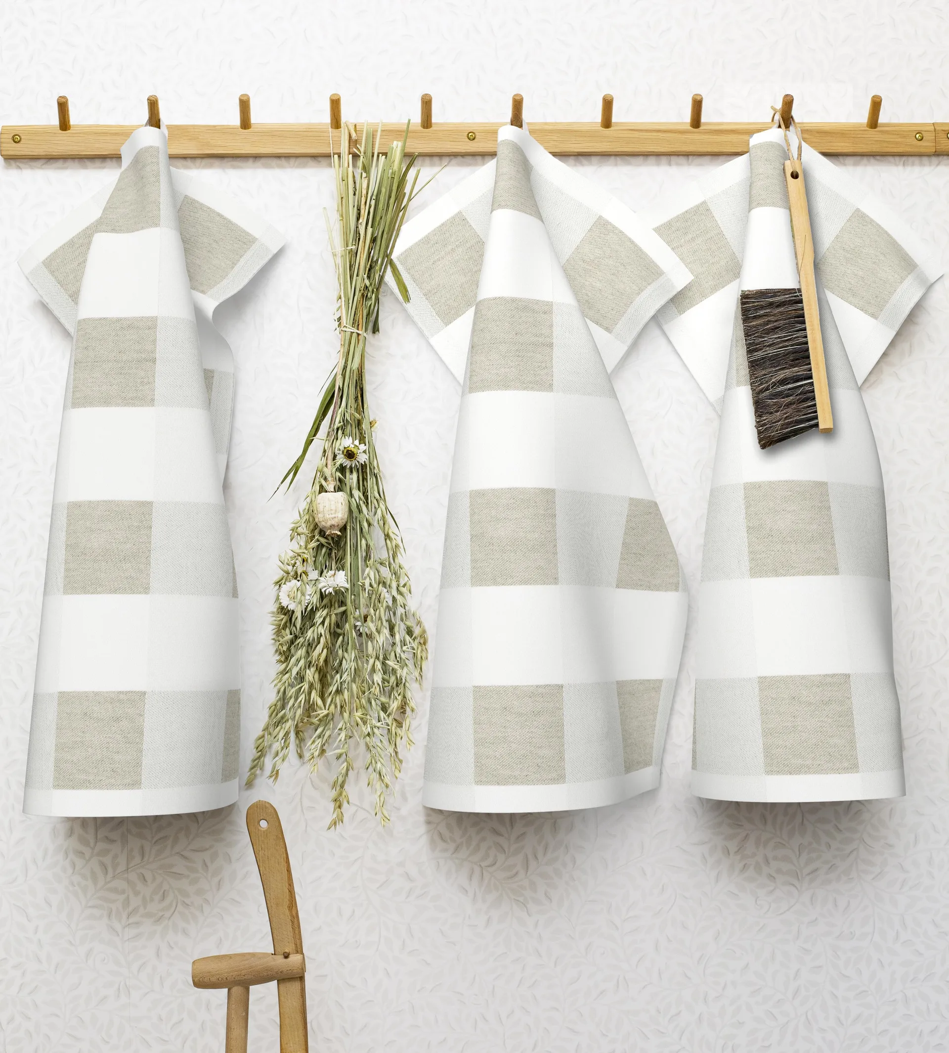 Schack Geschirrtuch, 35 x 50cm Ekelund Linneväveri