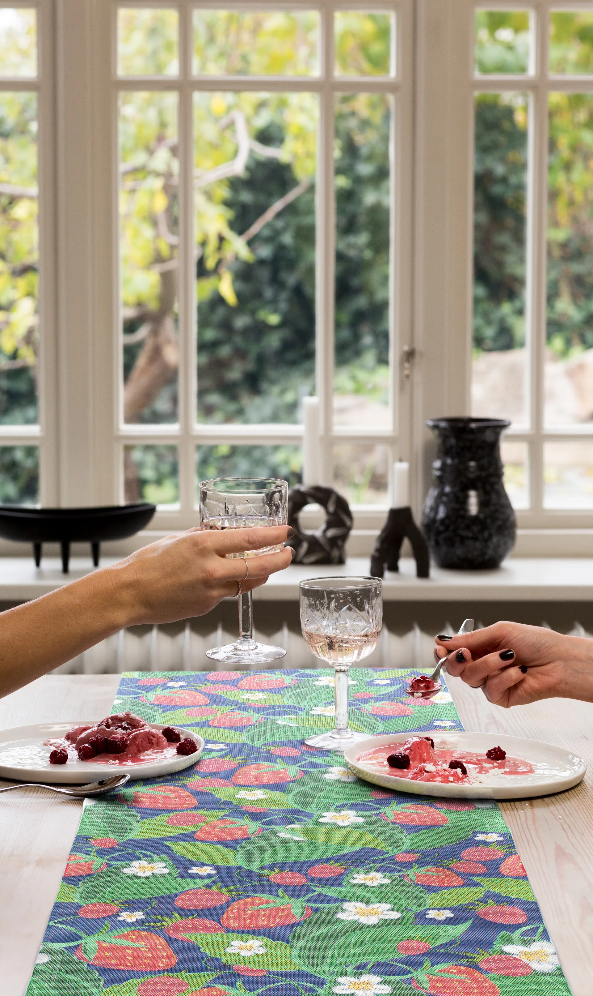 Sengana Tischläufer, 35 x 100cm Ekelund Linneväveri