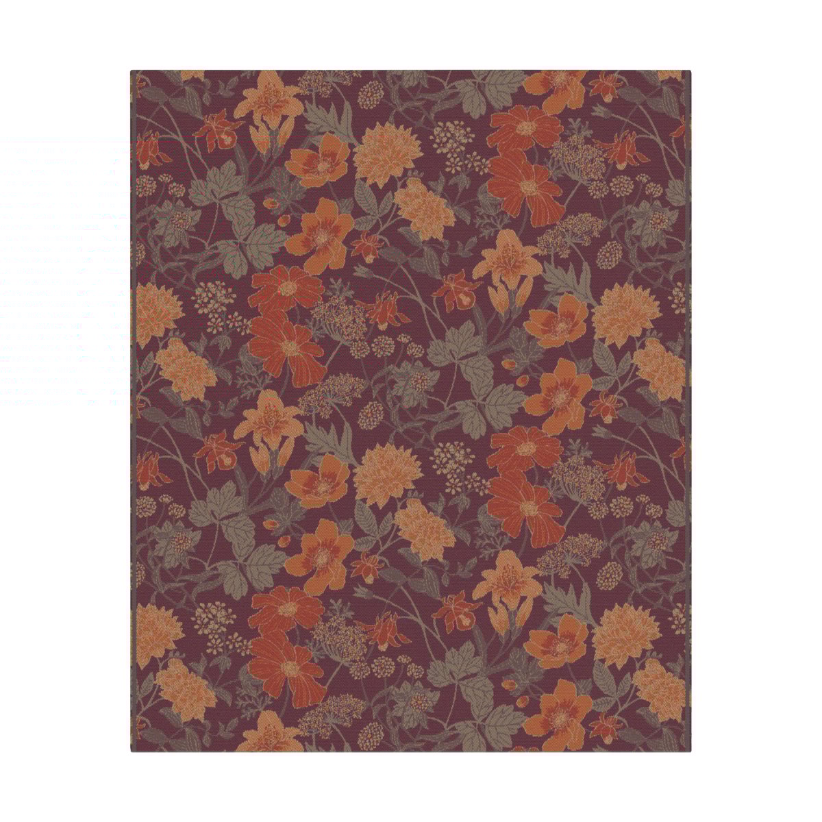 Ekelund Linneväveri Soft Decke 140x170 cm Braun