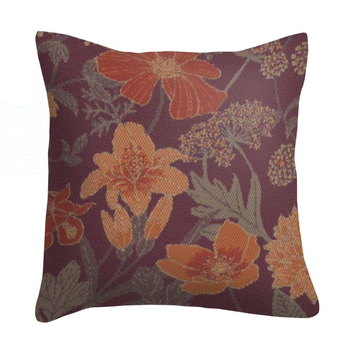 Ekelund Linneväveri Soft Kissenbezug 40x40 cm Braun