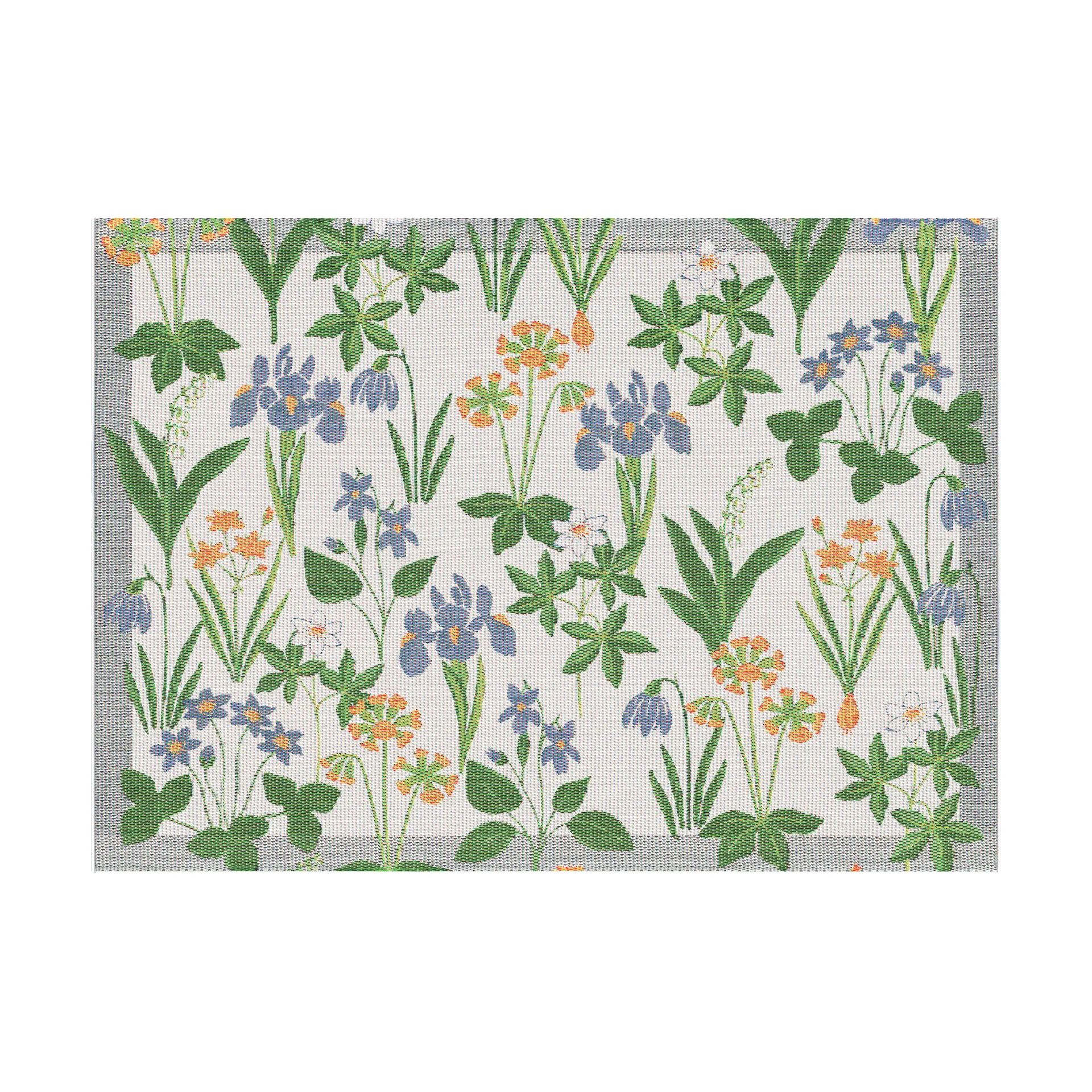 Solblå Tischset 35x48 cm, Multi Ekelund Linneväveri