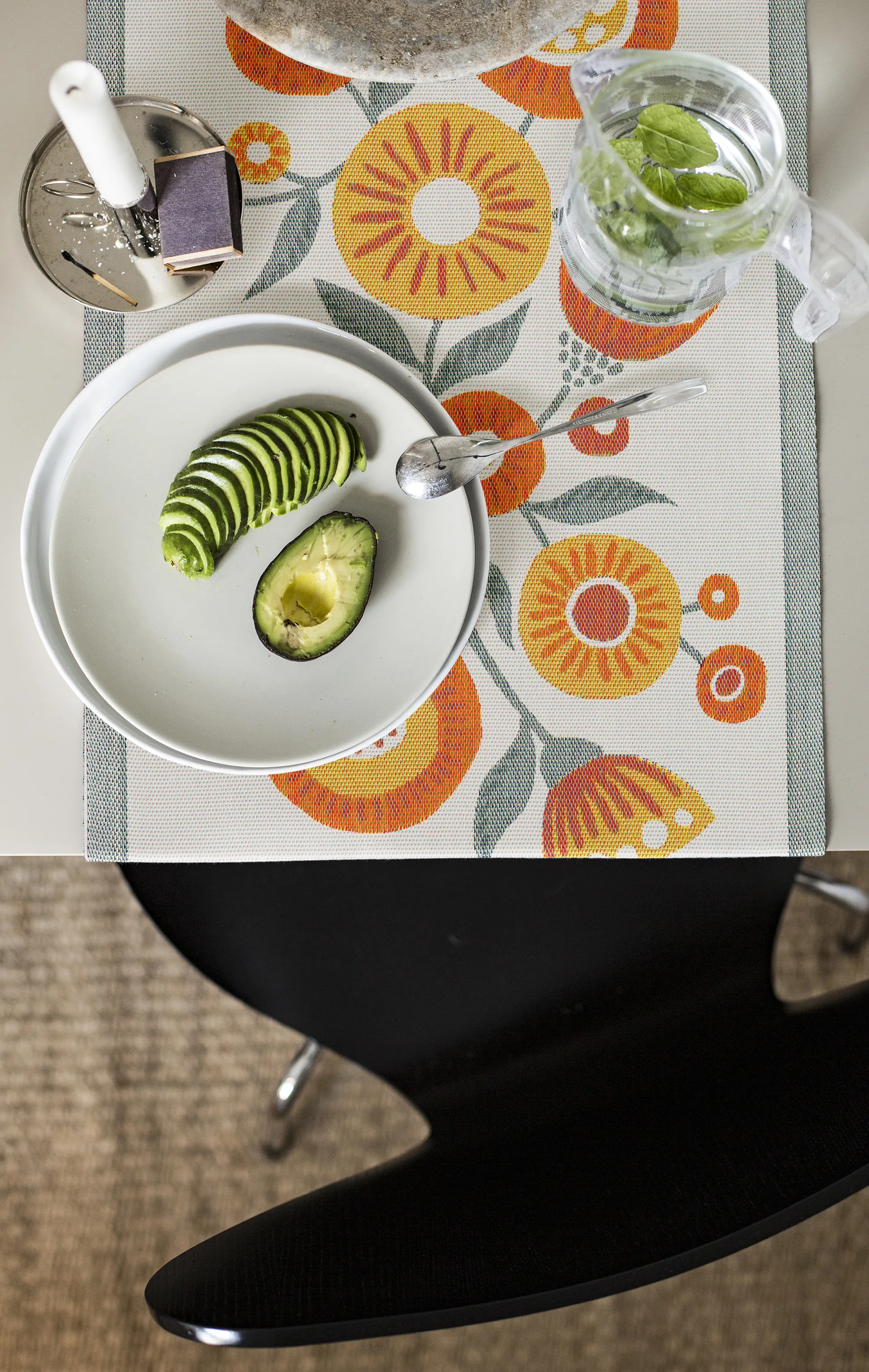 Solblomma Tischläufer, 35 x 100cm Ekelund Linneväveri