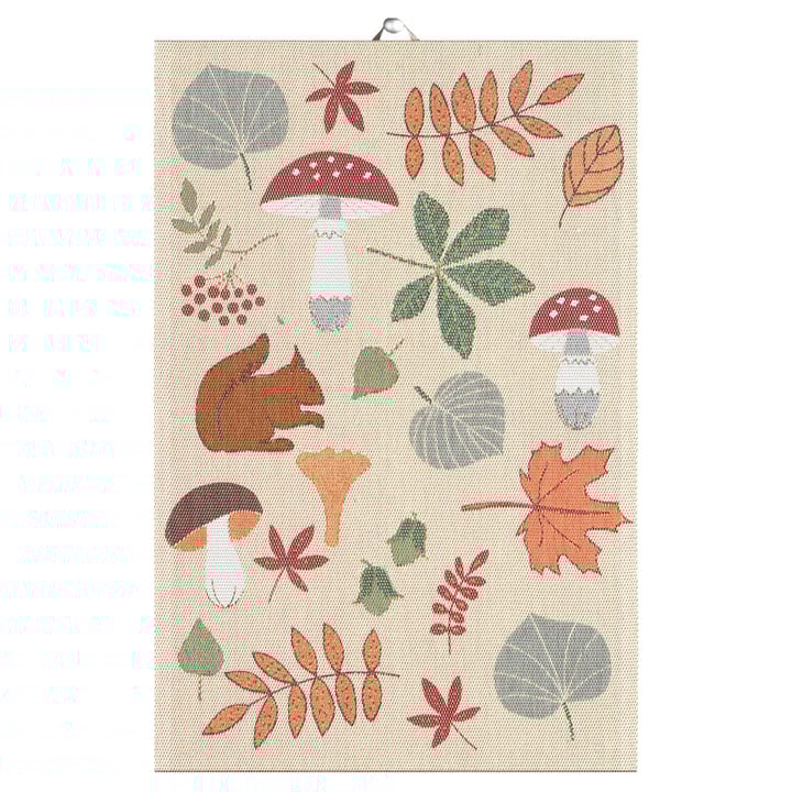 Svamplöv Geschirrtuch 40 x 60cm, Multi Ekelund Linneväveri