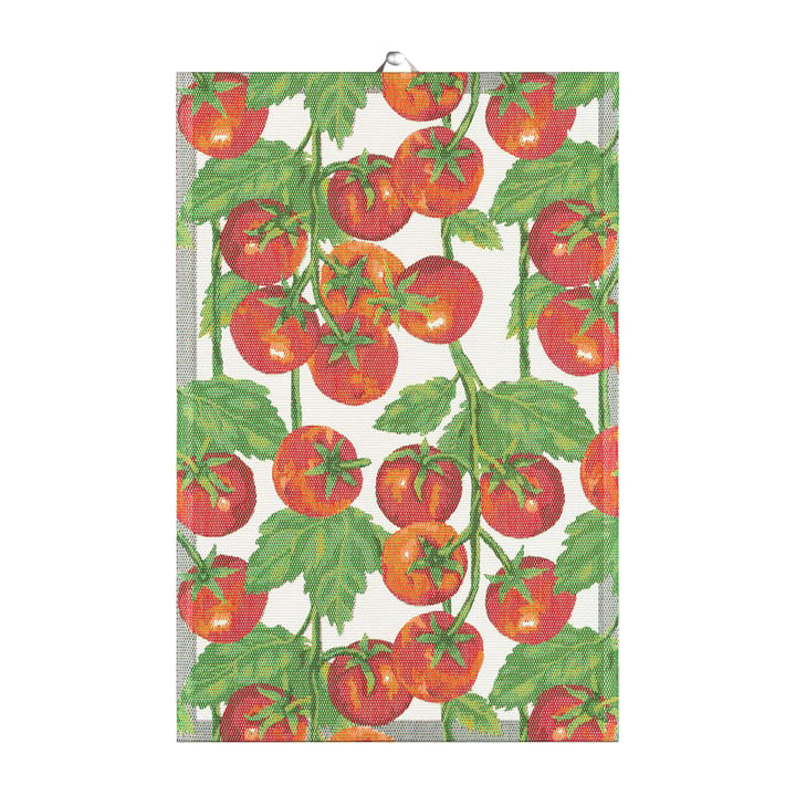 Tomaten Geschirrtuch 40 x 60cm - rot  - Ekelund Linneväveri