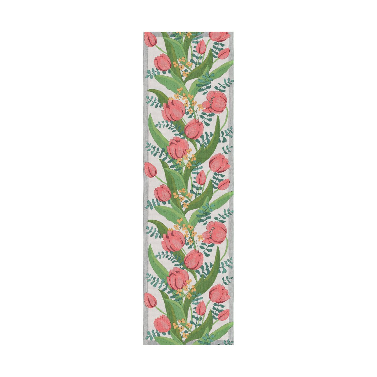Ekelund Linneväveri Tulpanlund Tischläufer 35x120 cm Multi