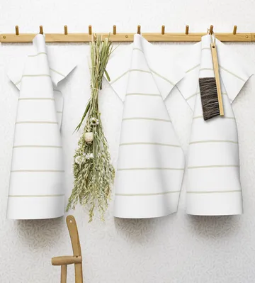 Tvärs Geschirrtuch ungebleicht - 50 x 70cm - Ekelund Linneväveri