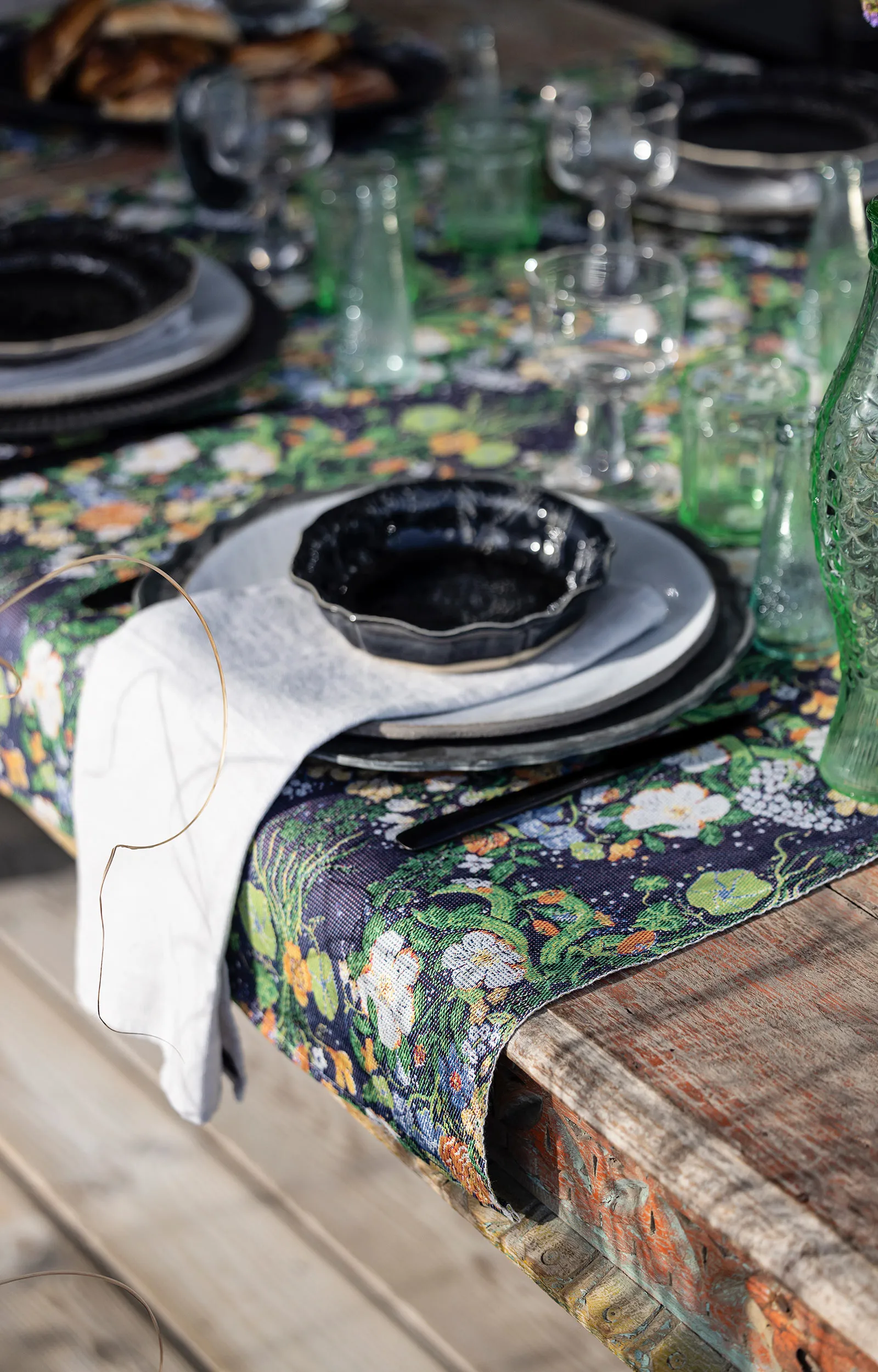 Värme Baumwolldecke 140x170 cm, Rot Ekelund Linneväveri