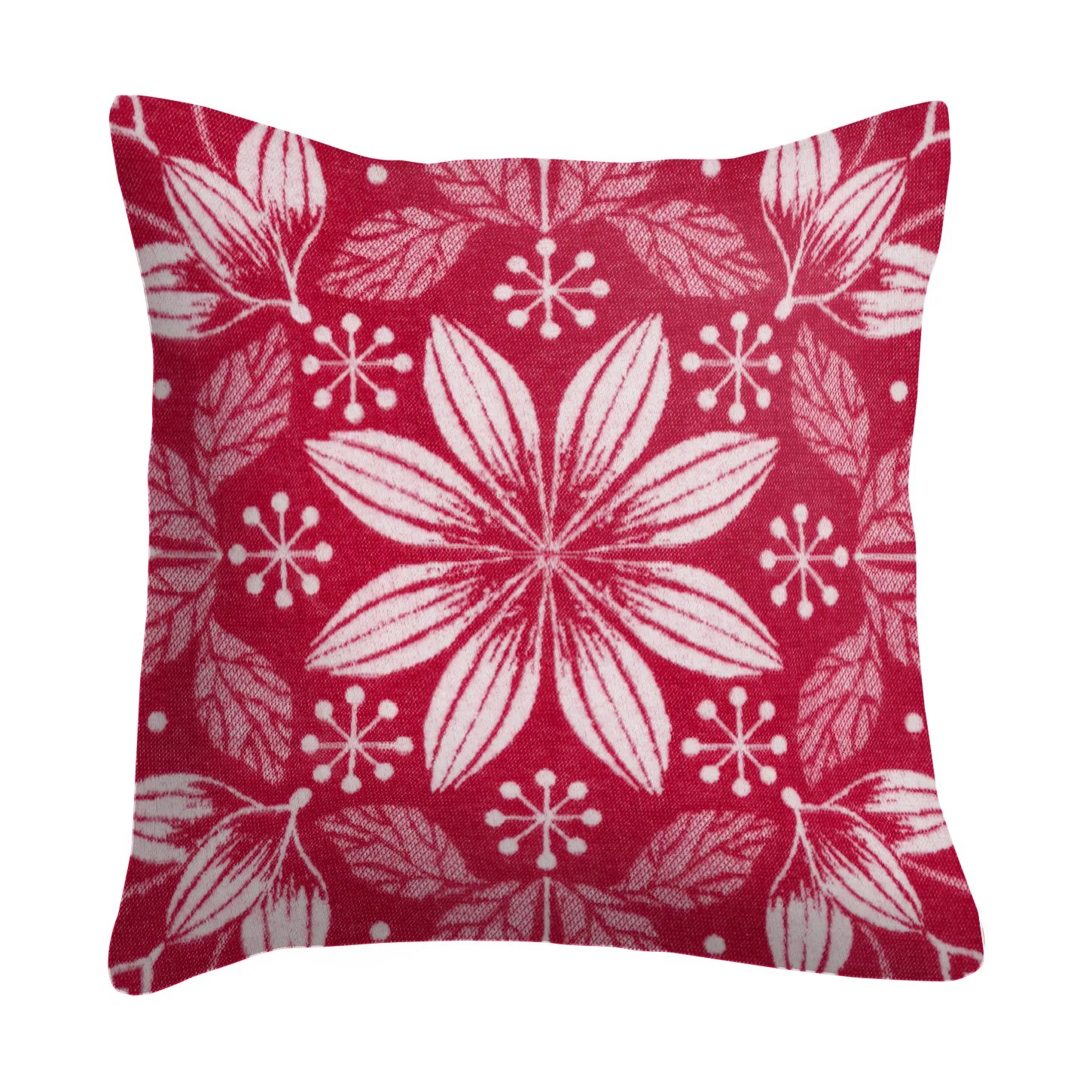 Värme Kissenbezug 40x40 cm, Rot Ekelund Linneväveri