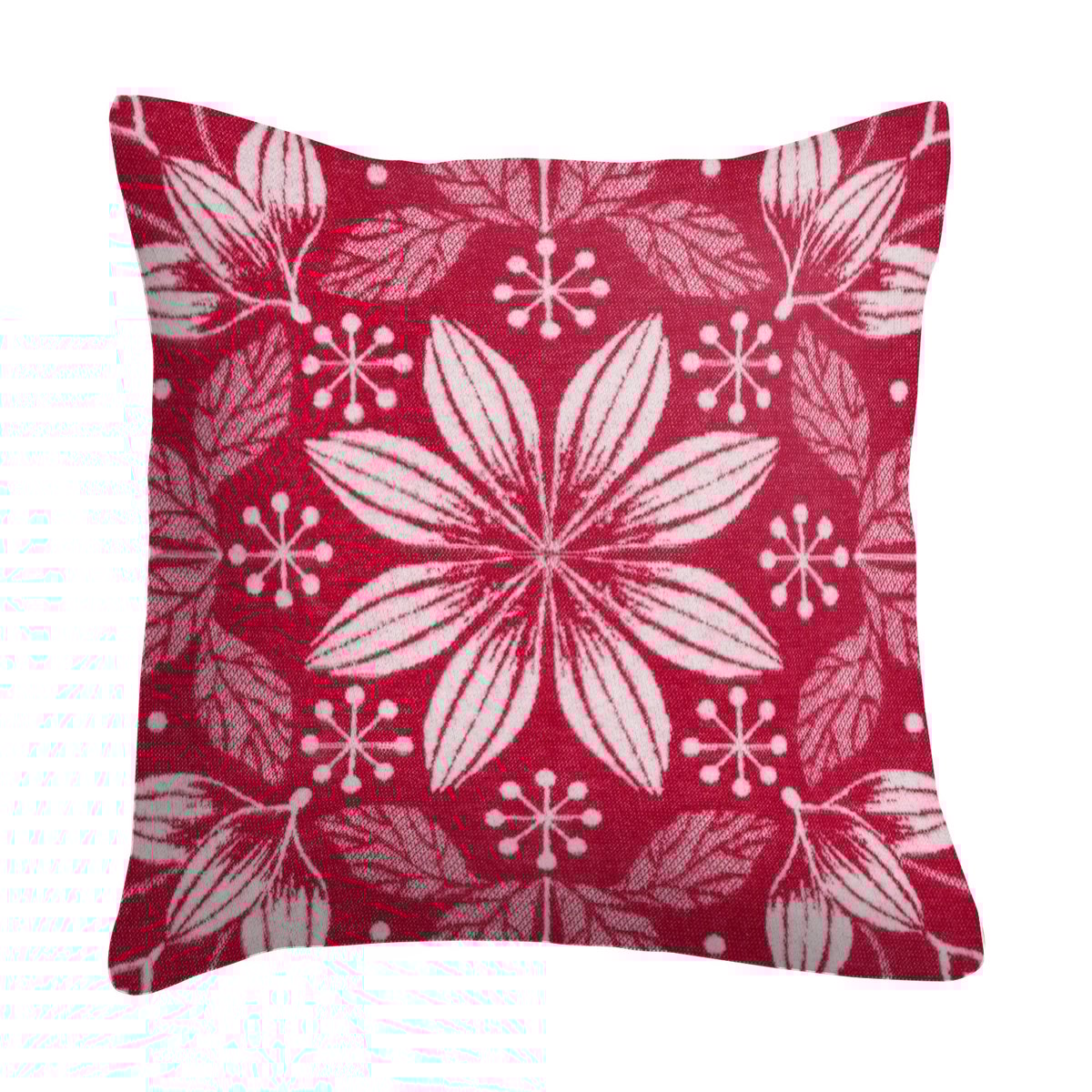 Ekelund Linneväveri Värme Kissenbezug 40x40 cm Rot
