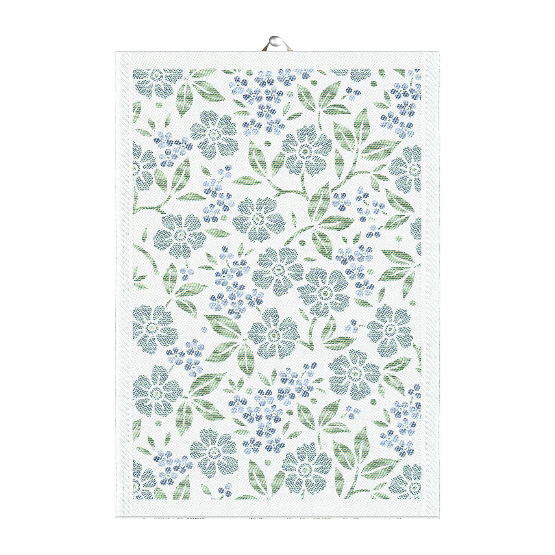 Vergissmeinnicht Geschirrtuch 35x50 cm, Hellblau Ekelund Linneväveri