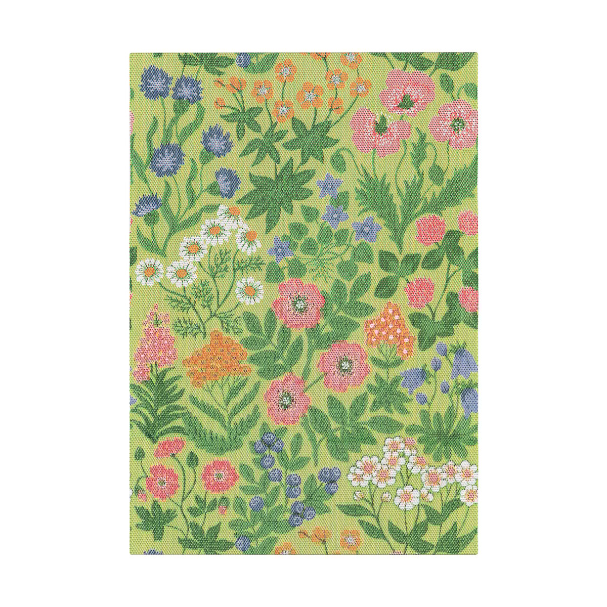 Ekelund Linneväveri Vildblommor Geschirrtuch 35x50 cm Grün