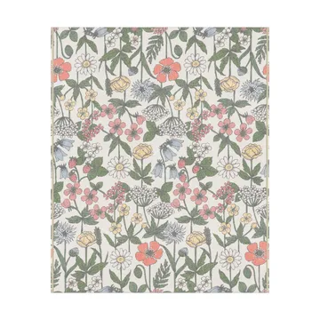 Vildblomster Baumwolldecke 140x170 cm - Multi - Ekelund Linneväveri