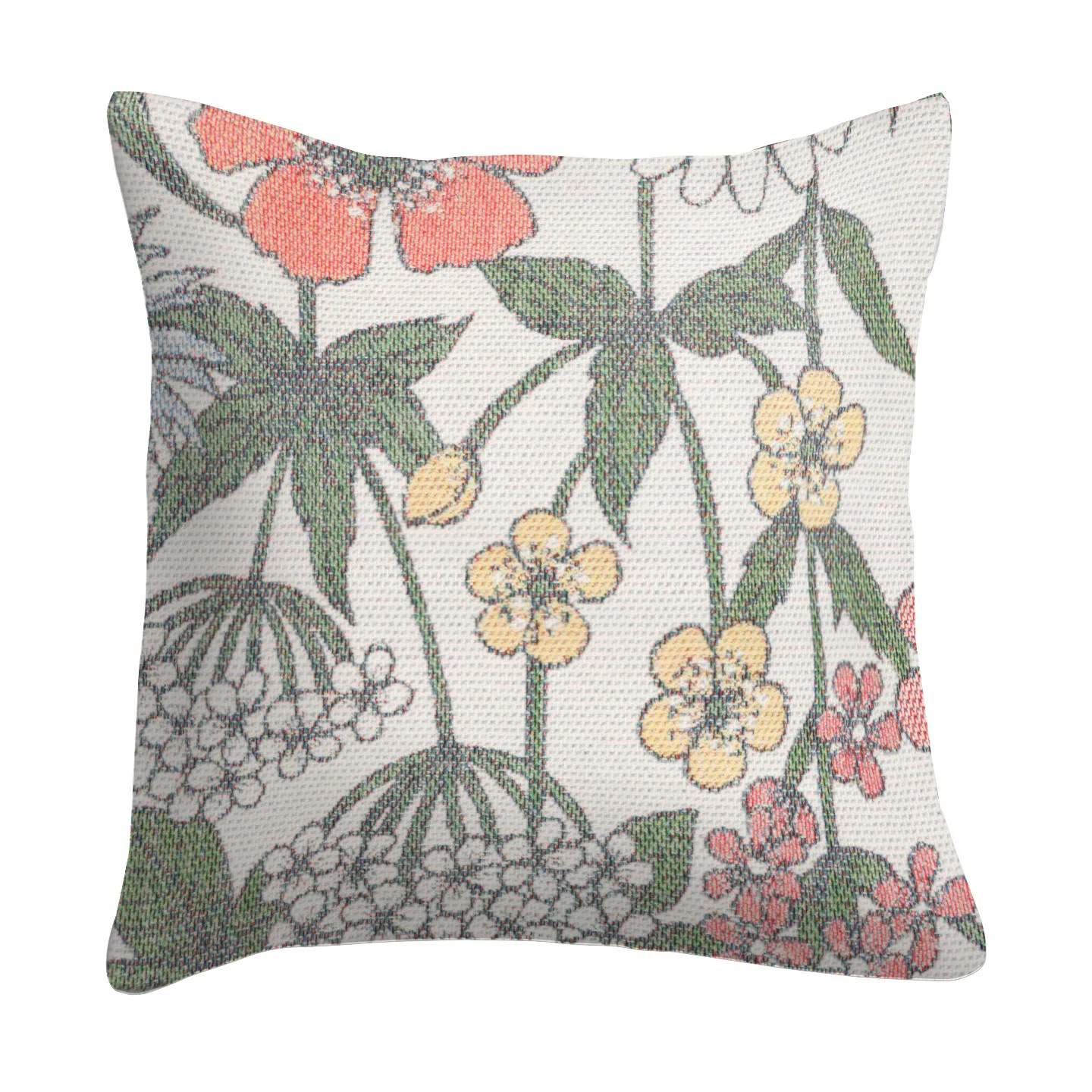 Vildblomster Kissenbezug 40x40 cm, Multi Ekelund Linneväveri