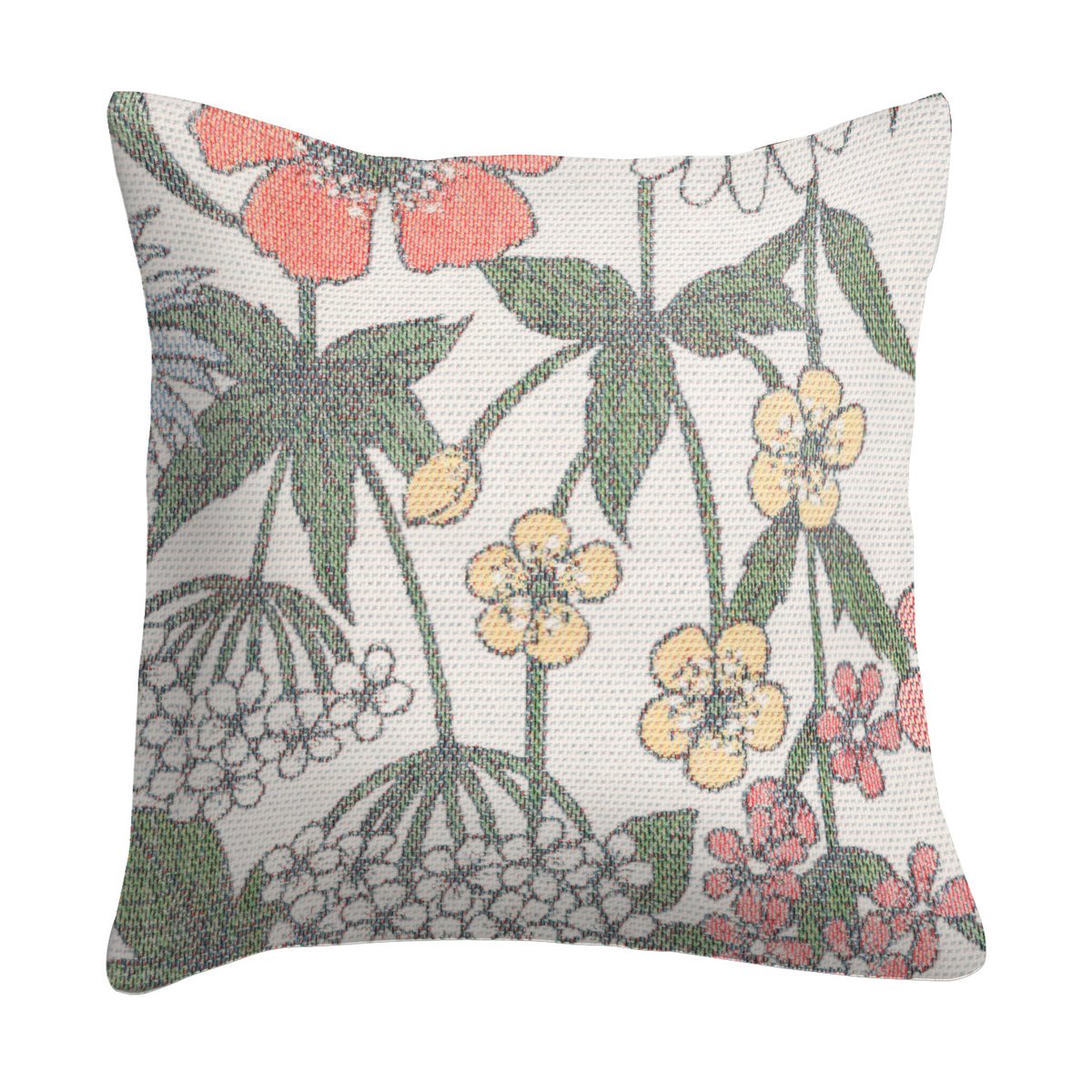 Ekelund Linneväveri Vildblomster Kissenbezug 40x40 cm Multi