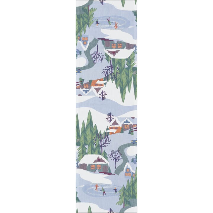 Vinterliv Tischläufer 35 x 120cm - Multi - Ekelund Linneväveri