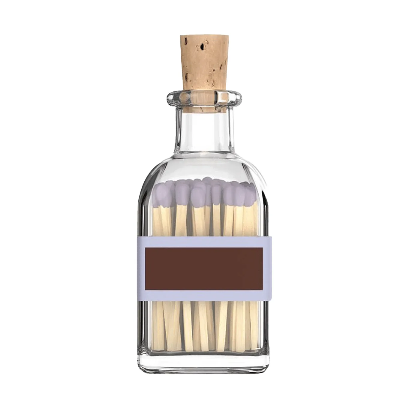 Lilla eldstickan Streichholzschachtel mit 60 Streichhölzern, Klein Lavendel Eldstickan