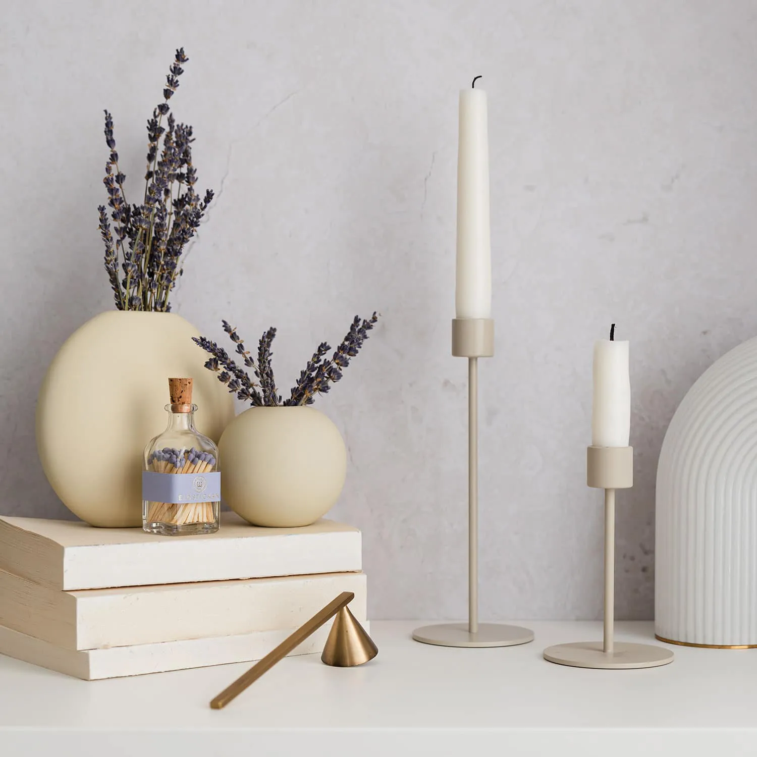 Lilla eldstickan Streichholzschachtel mit 60 Streichhölzern, Klein Lavendel Eldstickan