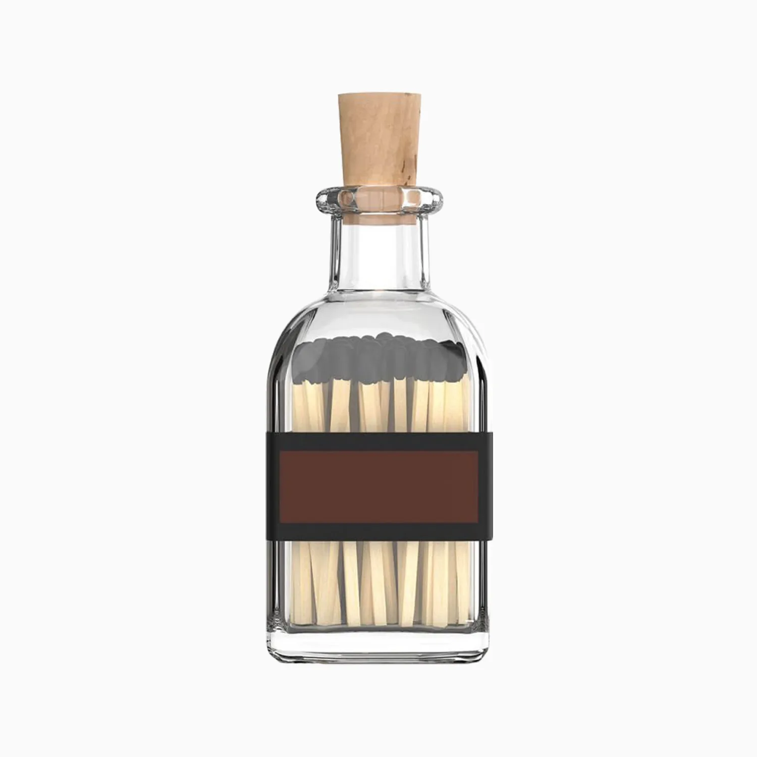 Lilla eldstickan Streichholzschachtel mit 60 Streichhölzern, Klein schwarz Eldstickan