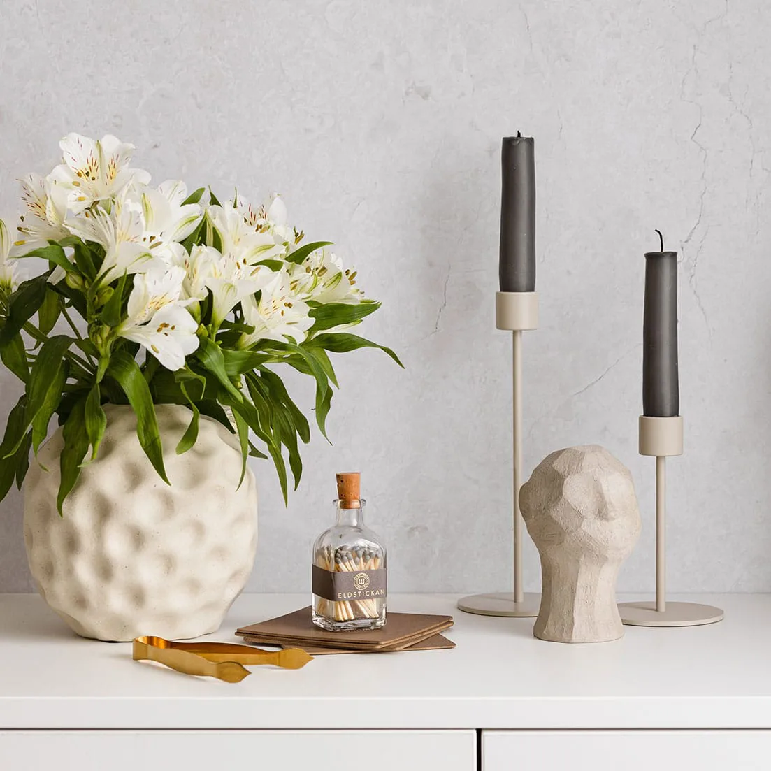 Lilla eldstickan Streichholzschachtel mit 60 Streichhölzern, Kleine Asche Eldstickan