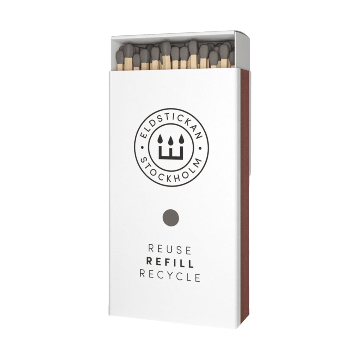 Eldstickan Refill große Streichholzschachtel 100 Streichhölzer Aska