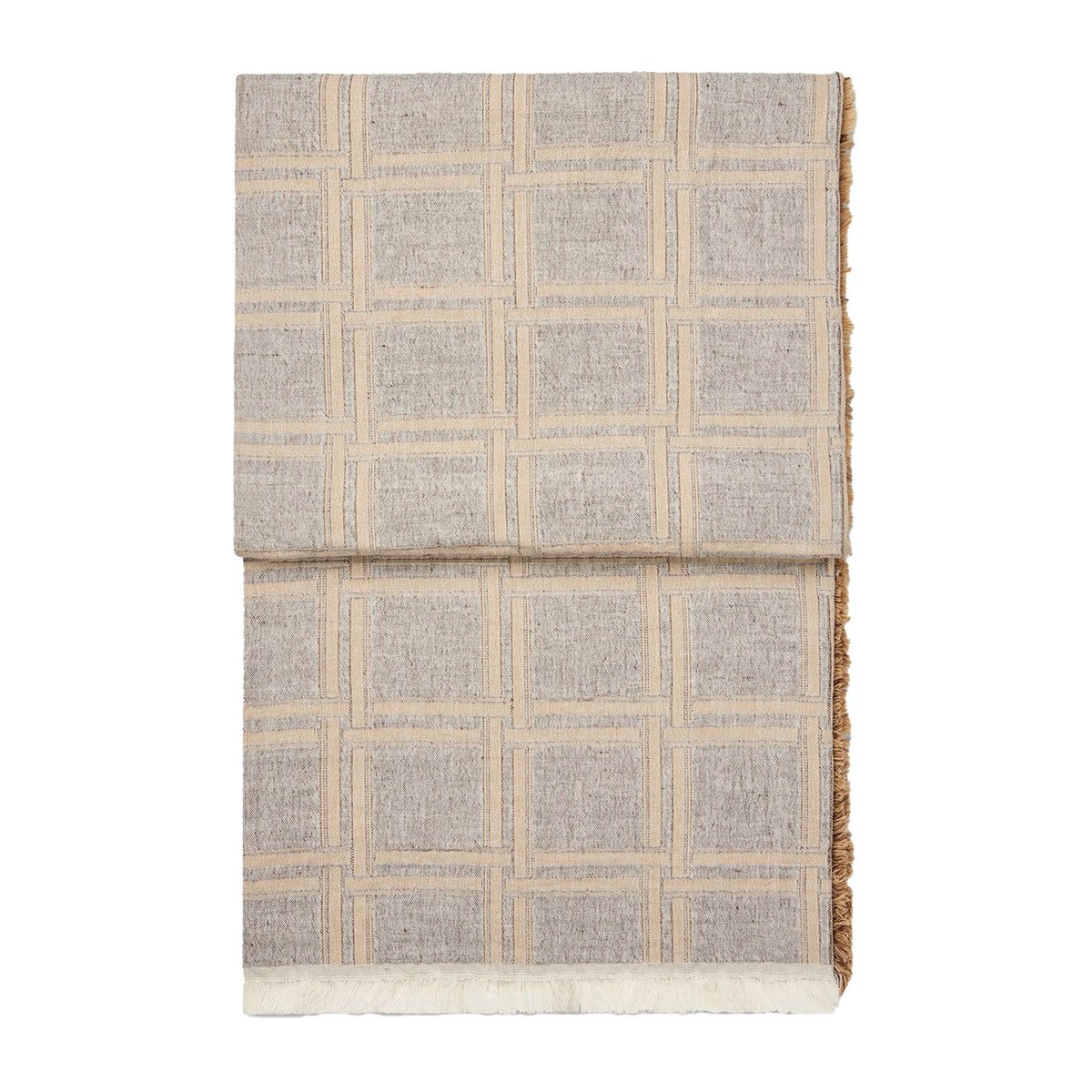 Elvang Denmark Dahlia Wolldecke 130 x 180cm Brown