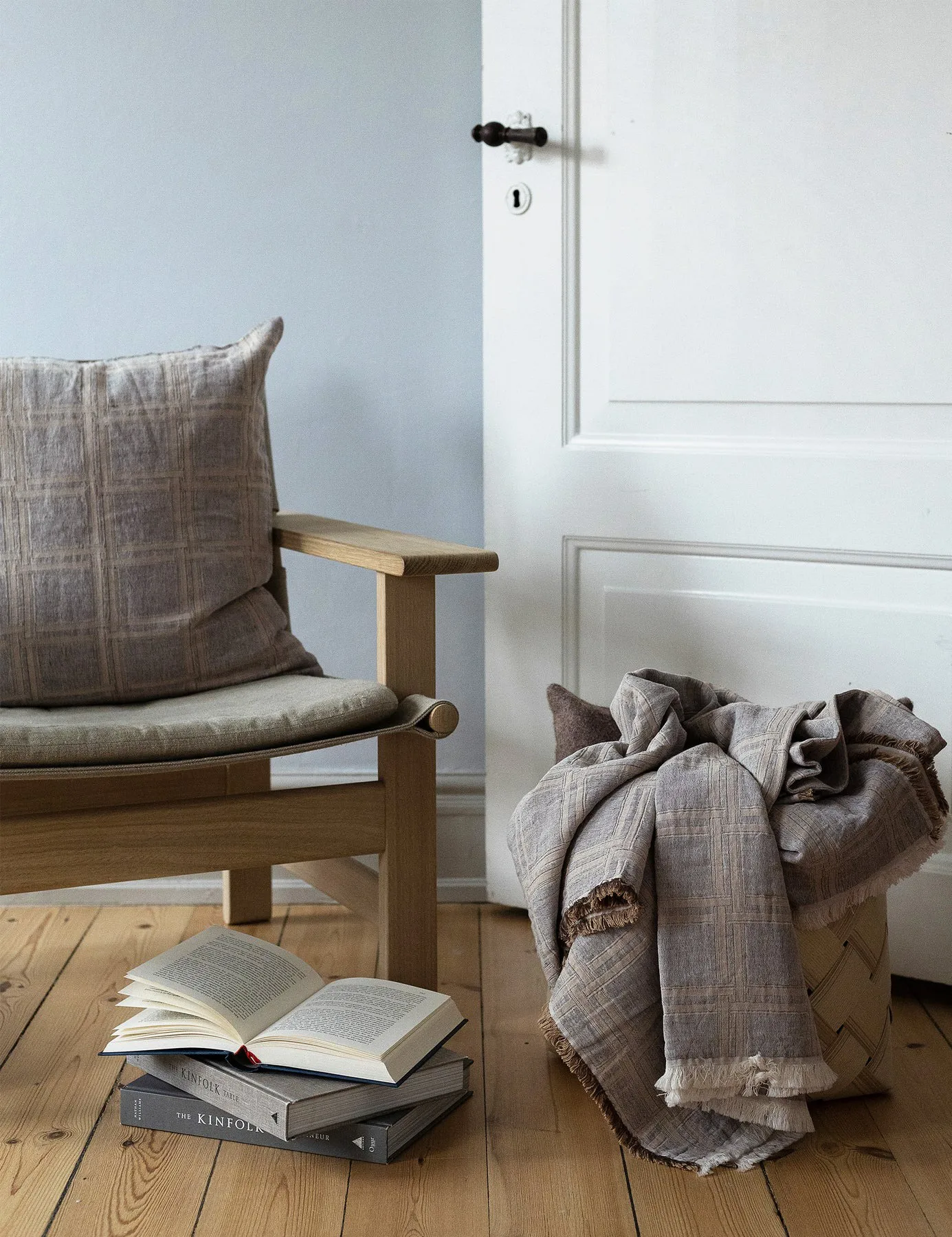 Dahlia Wolldecke 130 x 180cm, Brown Elvang Denmark