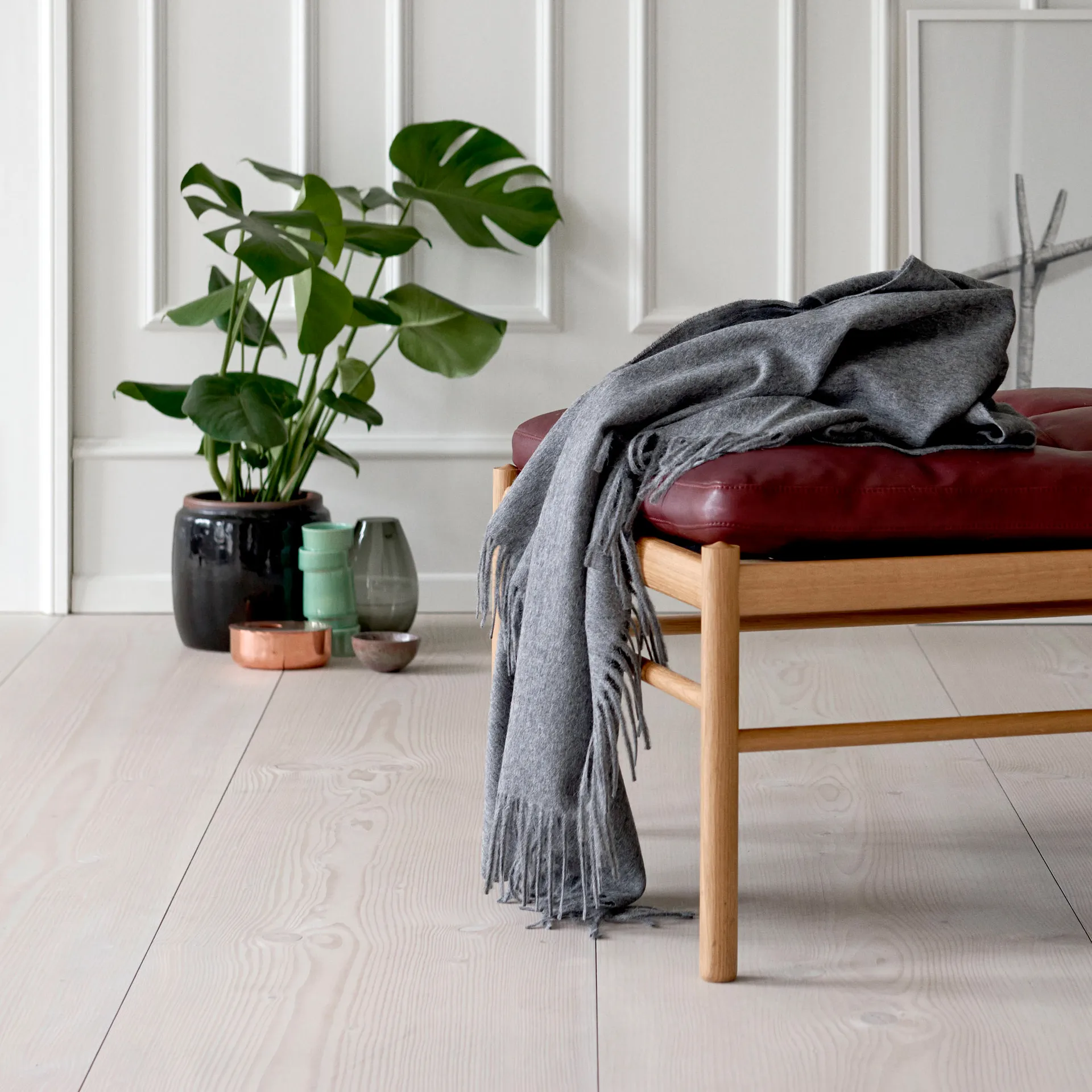 Elvang Classic Wolldecke, Grau Elvang Denmark