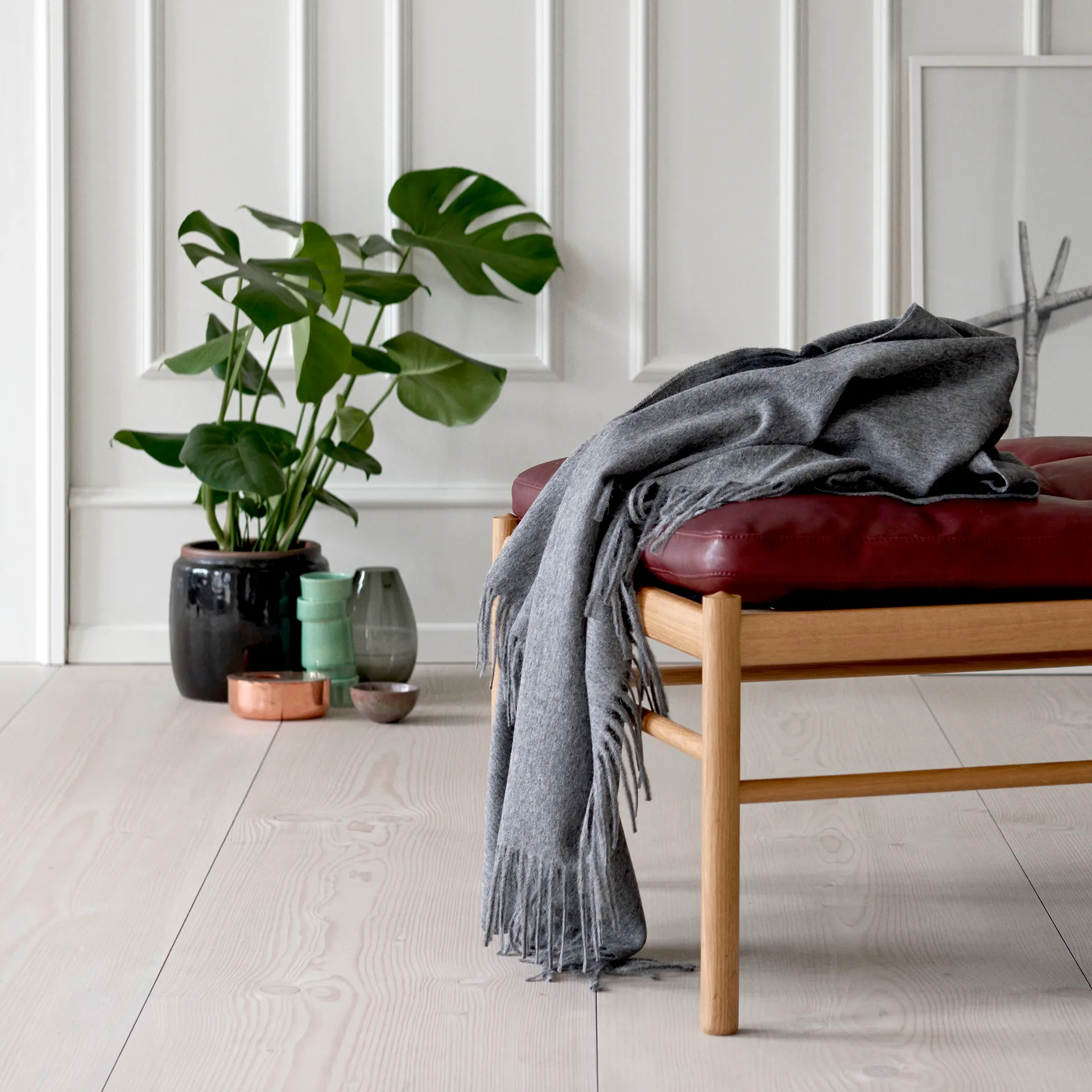 Elvang Classic Wolldecke, Grau Elvang Denmark