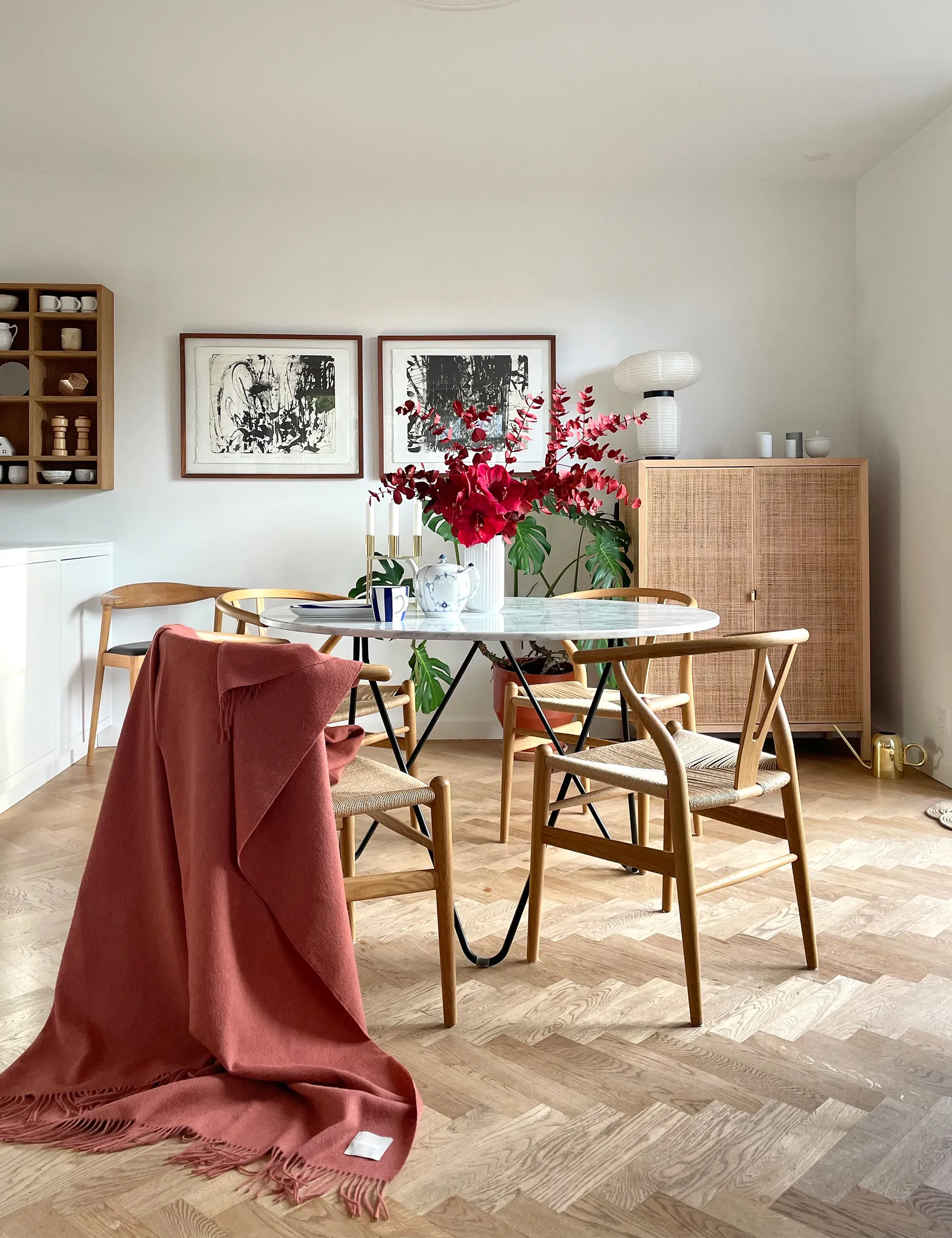 Elvang Classic Wolldecke, Rusty red Elvang Denmark