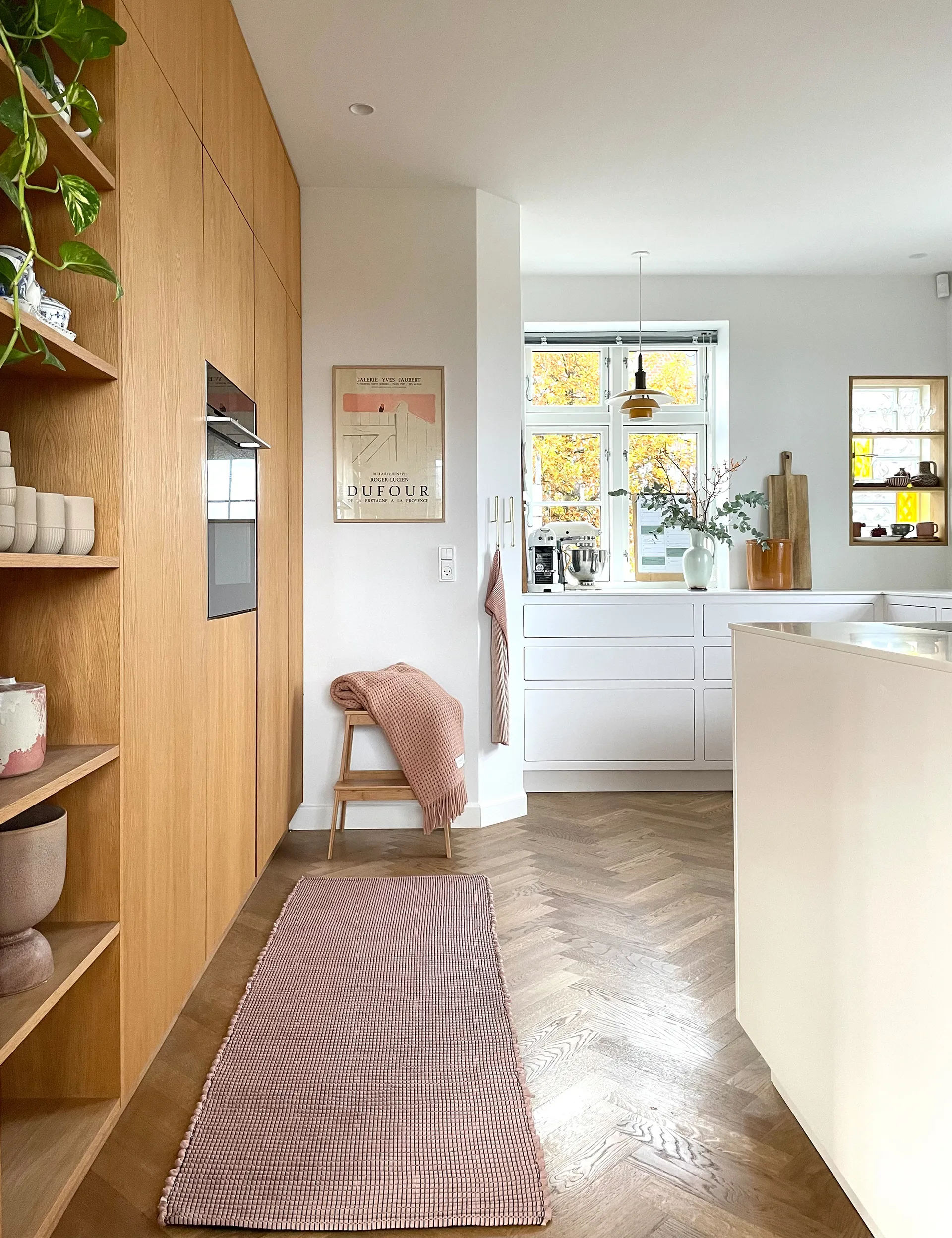 Hazelnut Teppich 60 x 180cm, Light rose Elvang Denmark