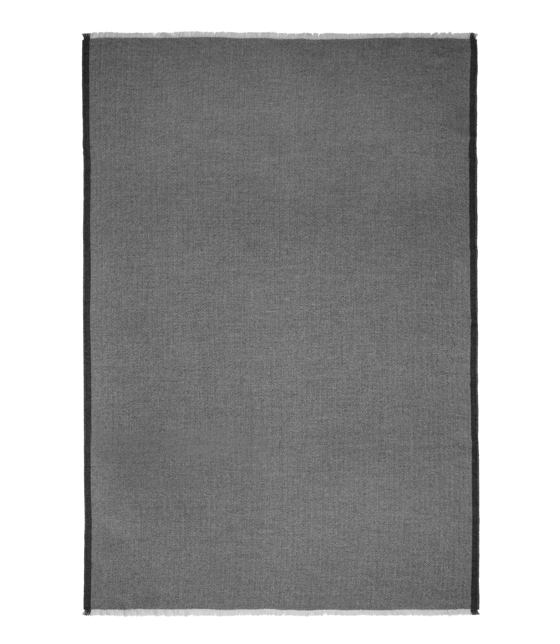 Herringbone Decke 130 x 190cm, Light grey-grey Elvang Denmark