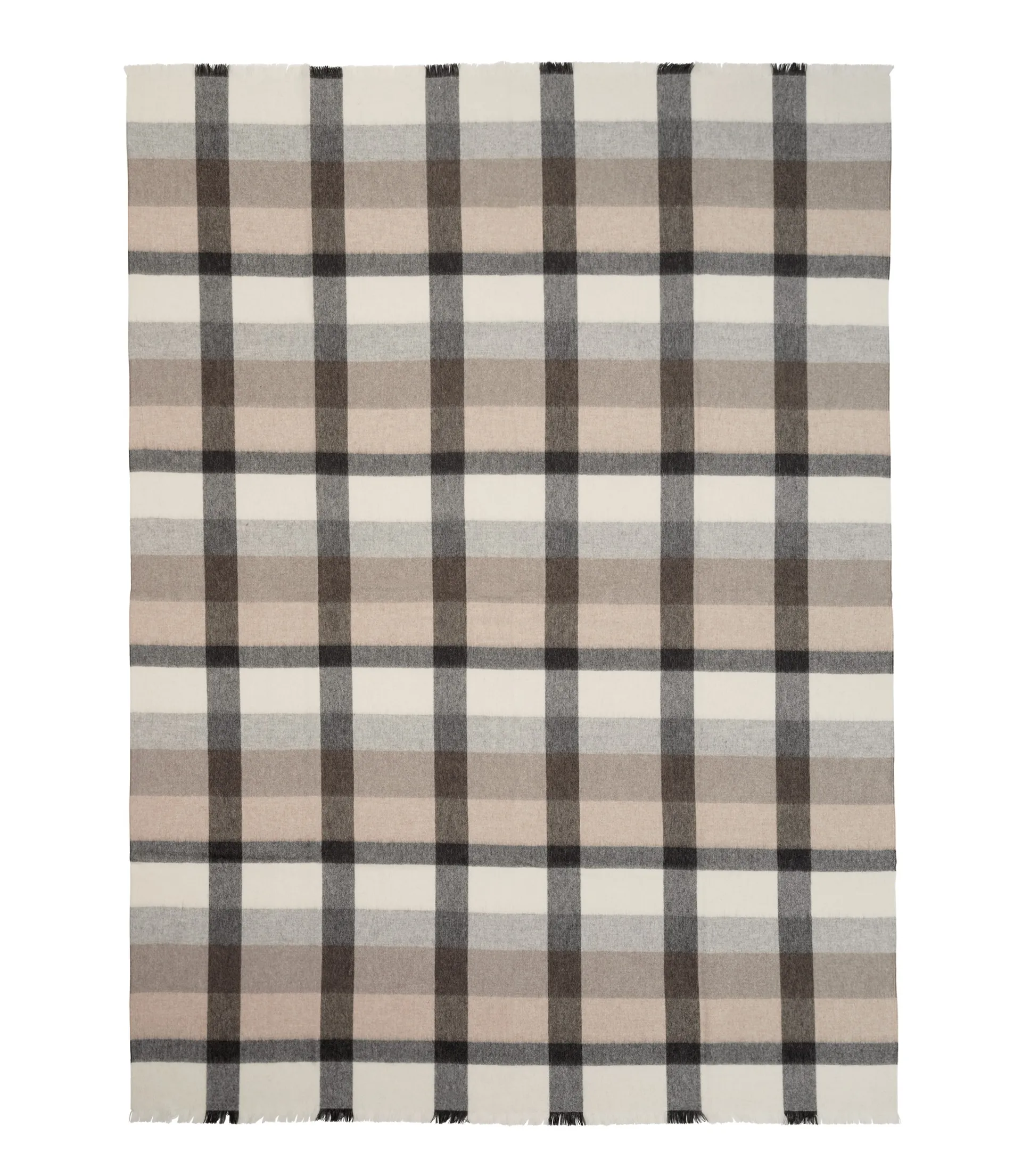 Intersection Wolldecke 130 x 190cm, Camel-grey Elvang Denmark