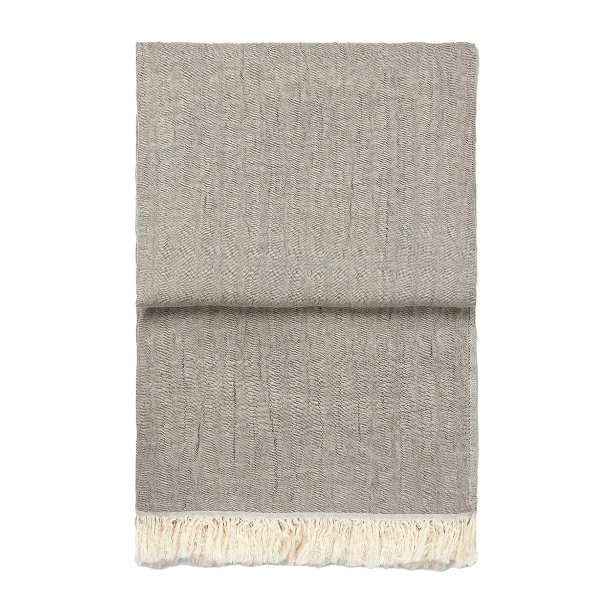 Elvang Denmark Lavender Wolldecke 130 x 180cm Brown