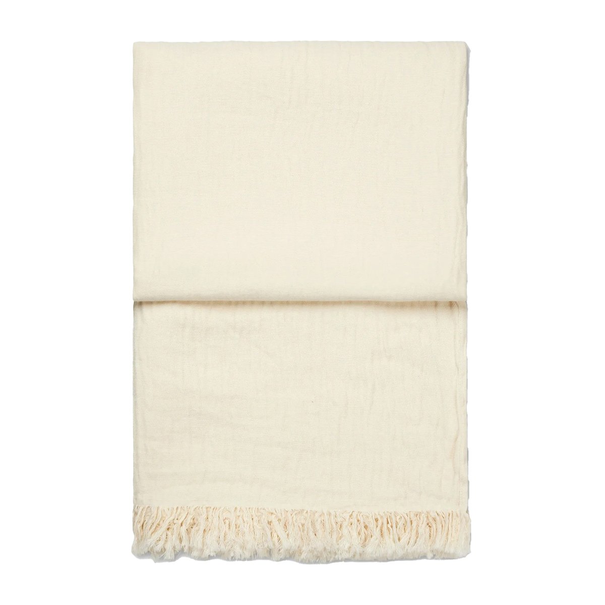 Elvang Denmark Lavender Wolldecke 130 x 180cm Ivory