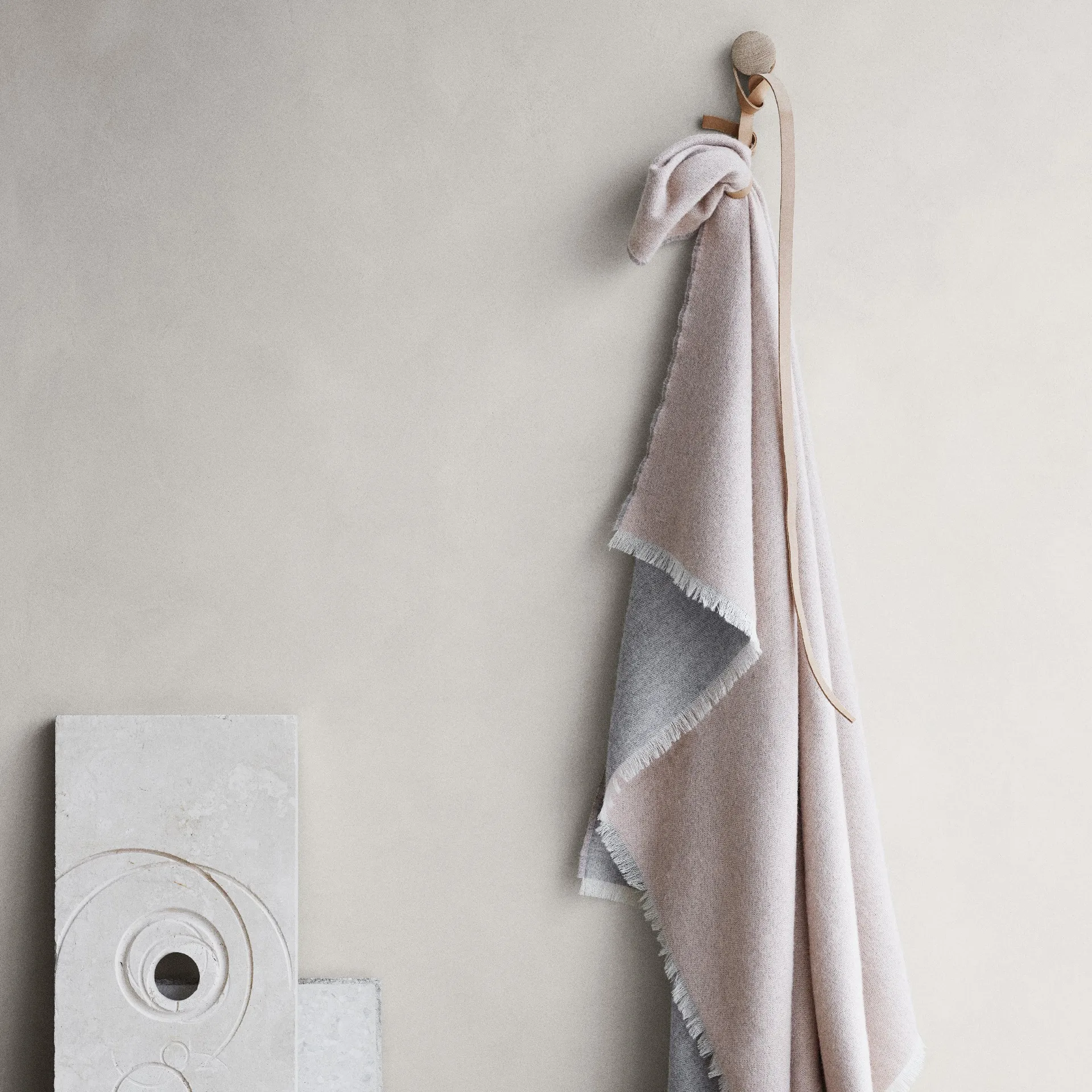 Venice Wolldecke, Weiß-nude Elvang Denmark