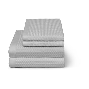 Waffel Badetuch 70x140 cm - Light grey - Elvang Denmark