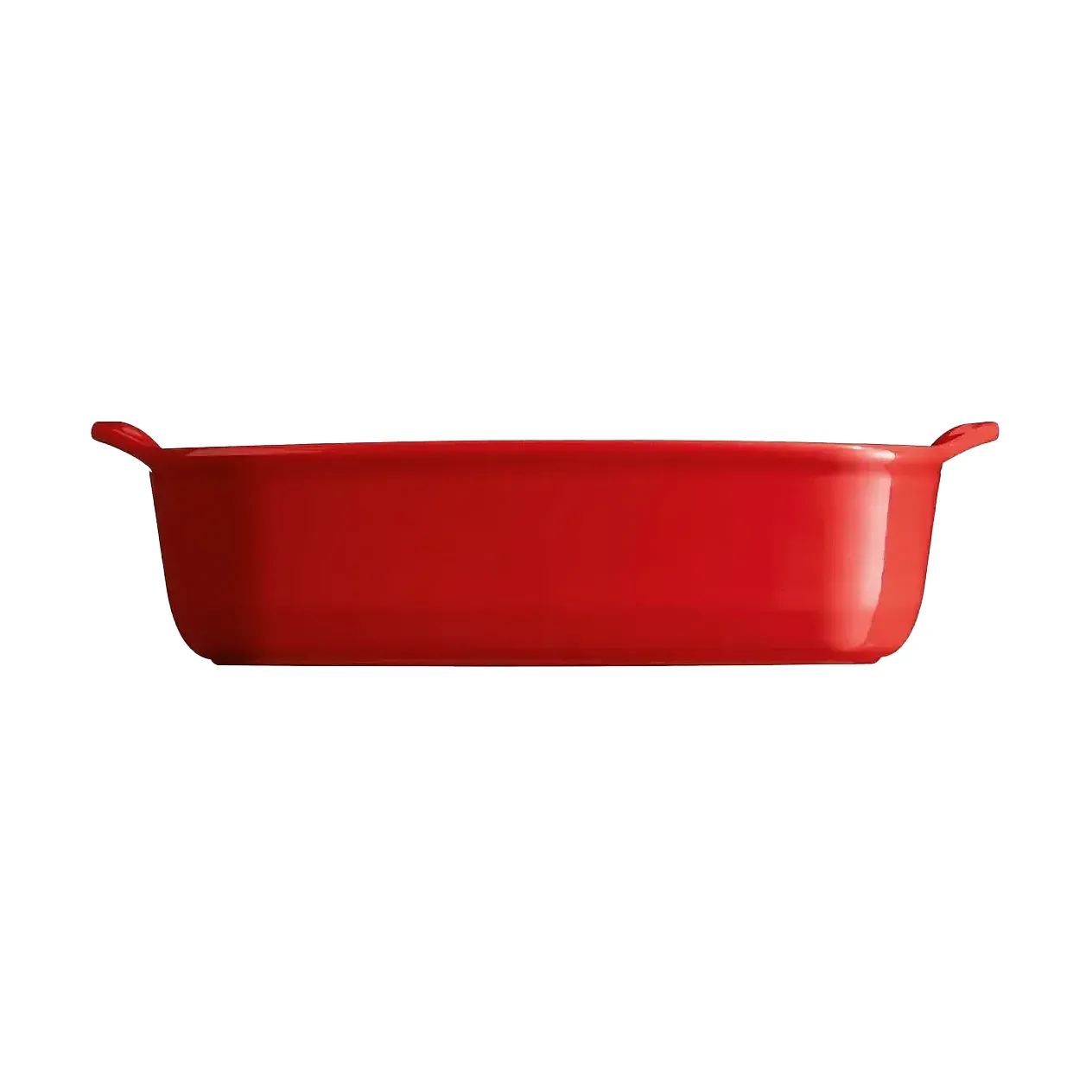 Emile Henry rechteckige Auflaufform 0,7 l, Rot Emile Henry
