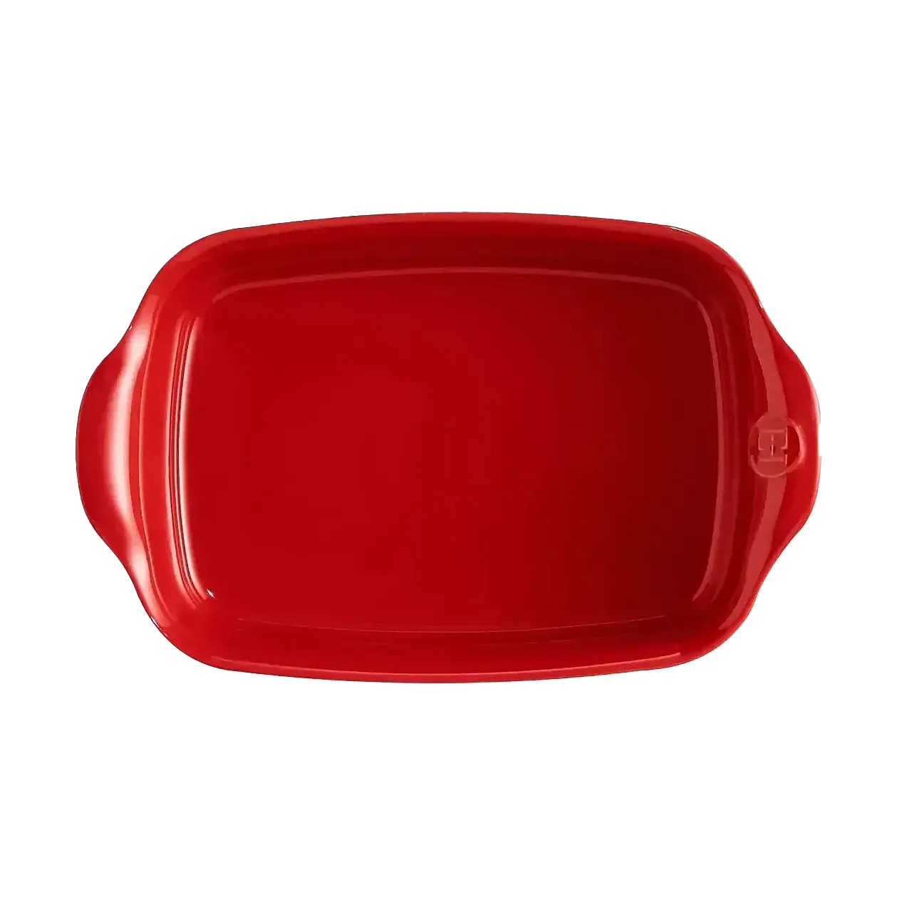 Emile Henry rechteckige Auflaufform 0,7 l, Rot Emile Henry