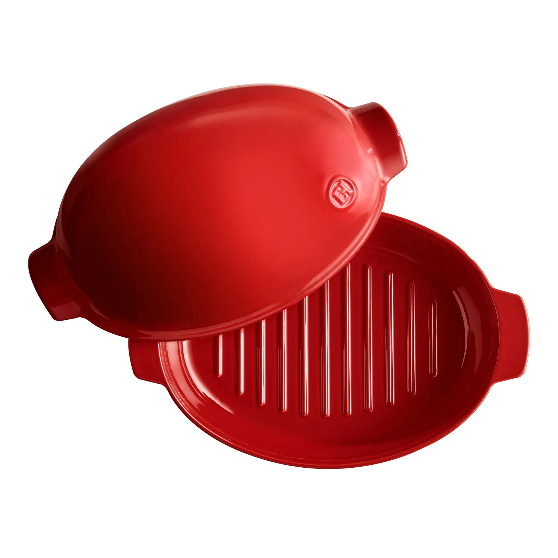 Emile Henry Roaster large 9 L, Rot Emile Henry