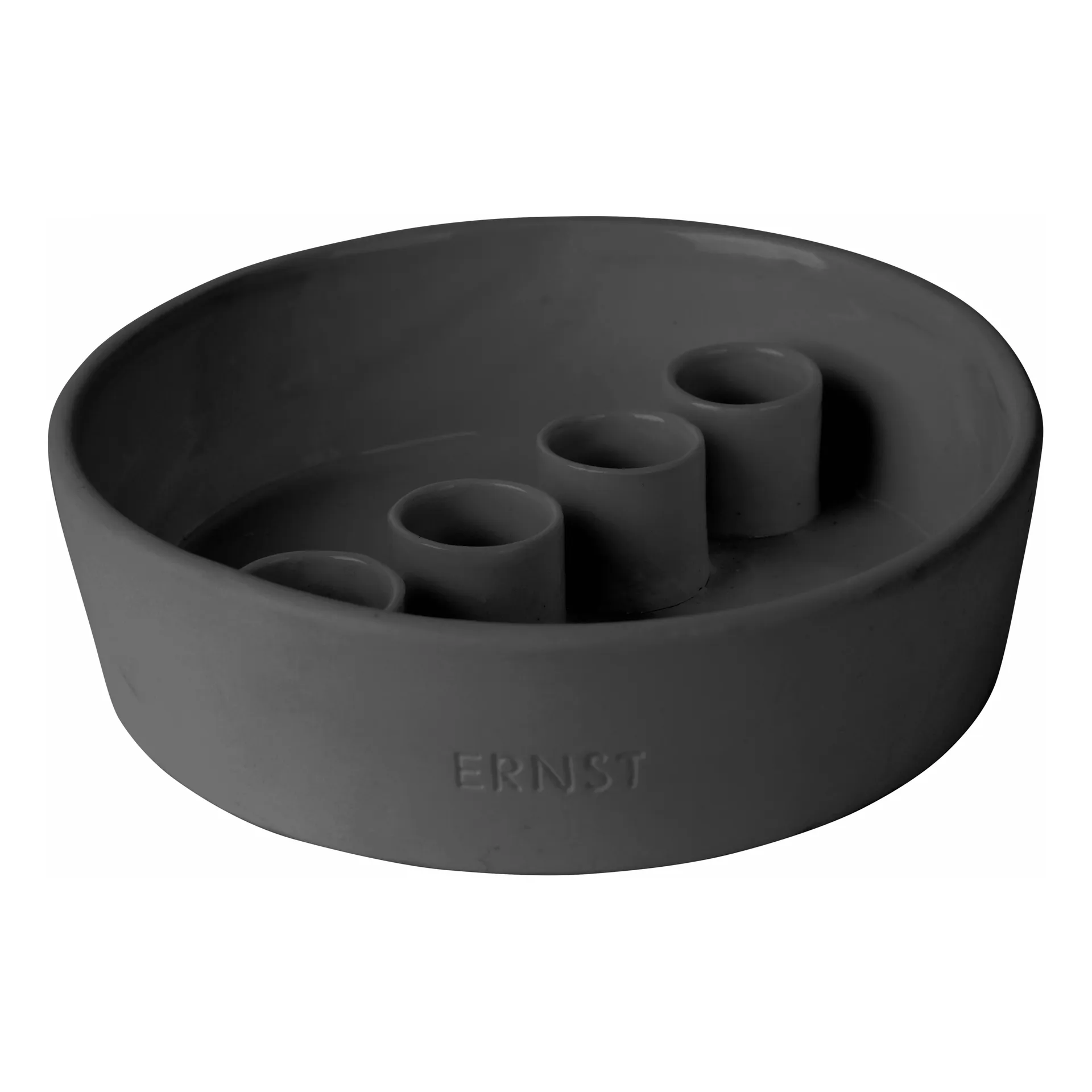 Ernst Adventkerzenhalter, Dunkelgrau ERNST