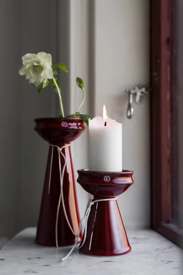 Ernst Blumenzwiebel-Vase 12 cm - Rot - ERNST