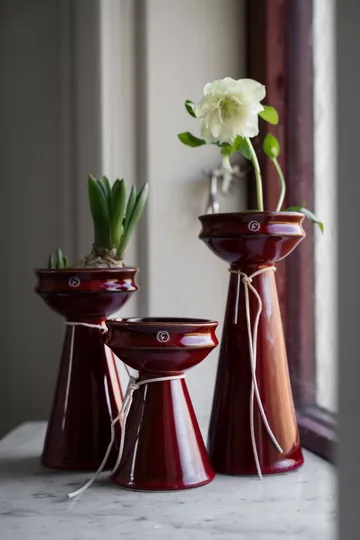 Ernst Blumenzwiebel-Vase 16 cm - Rot - ERNST
