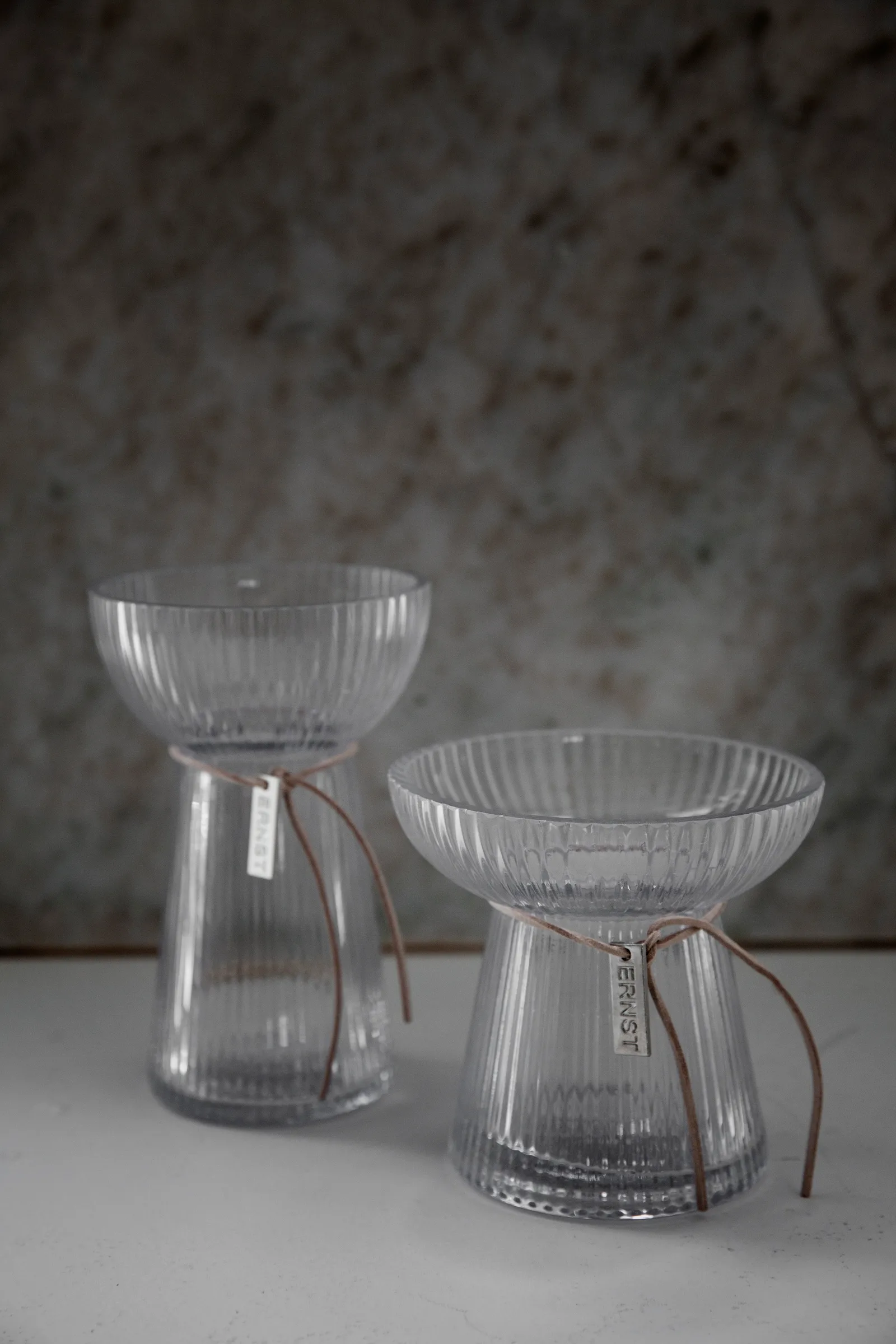 Ernst Blumenzwiebel-Vase gestreift, 15 cm ERNST