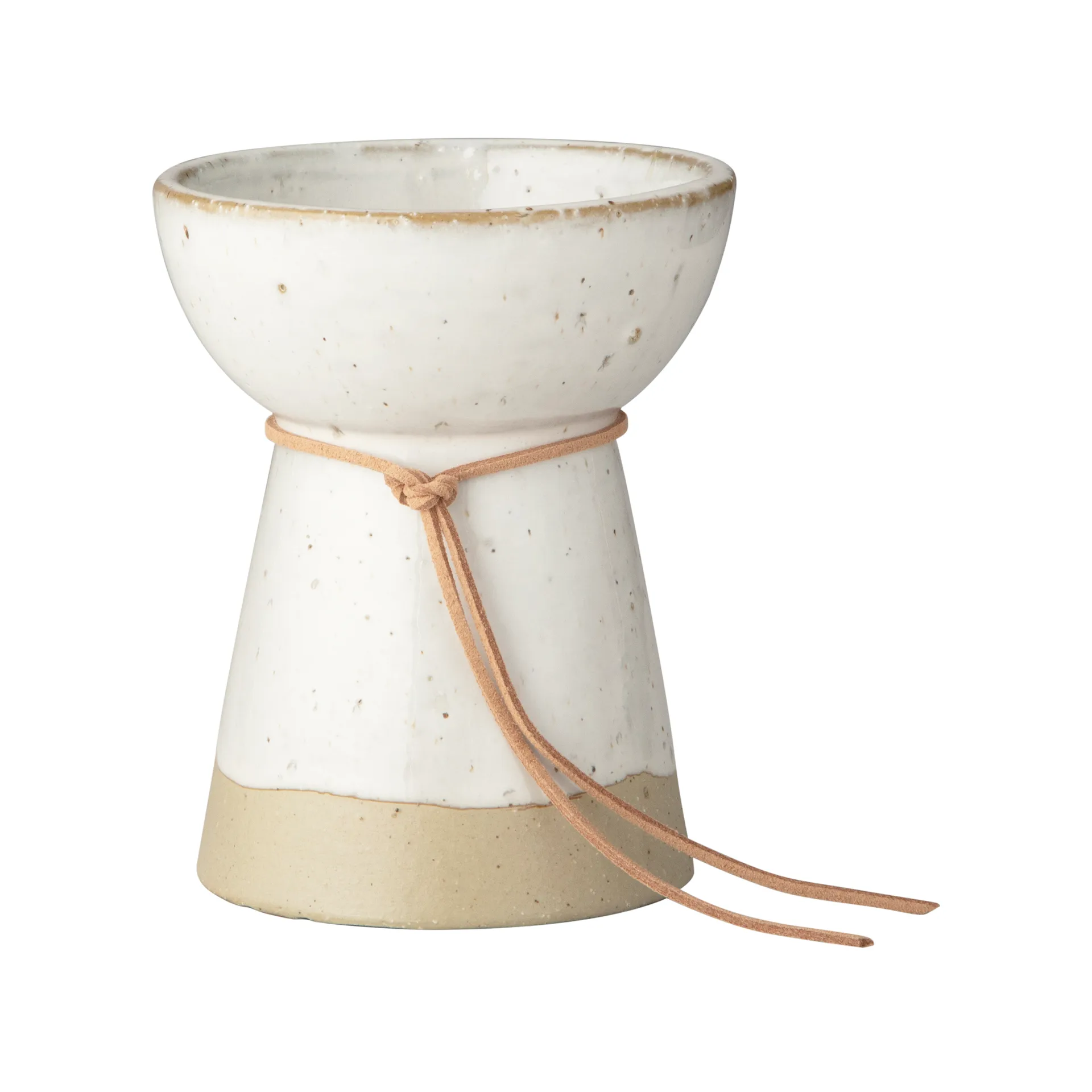 Ernst Blumenzwiebel Vase weiß, 11cm ERNST