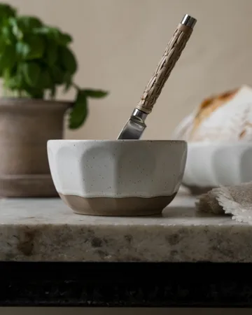 Ernst Buttermesser geflochtener Griff - Seegras, 17 cm - ERNST