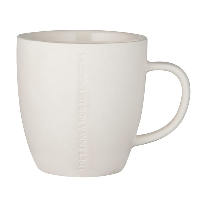 Ernst CITAT Tasse Enkla, Weiß ERNST