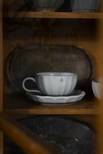 Ernst Dessertteller Steingut - Weiß-natur, Ø17×3 cm - ERNST